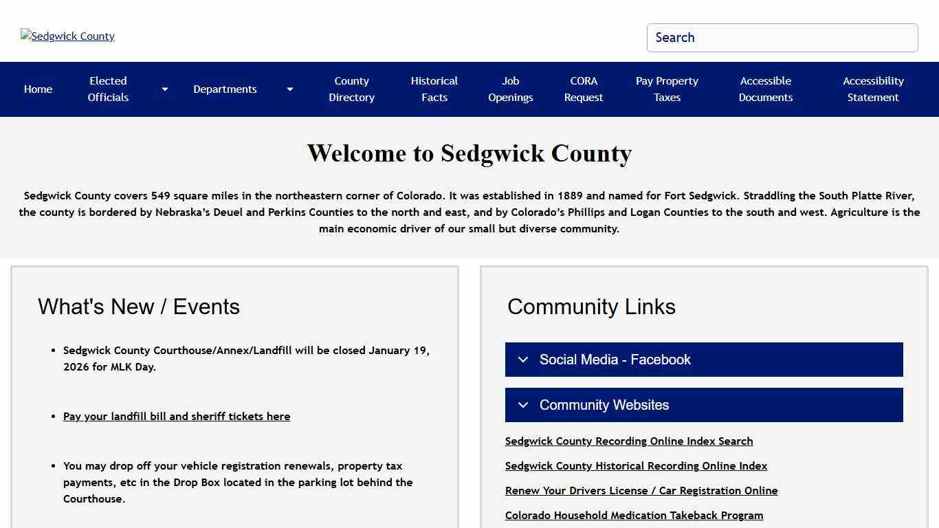 Home Sedgwick County